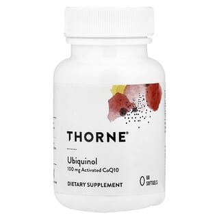 Thorne (쏜리서치), Ubiquinol, 100mg, 소프트젤 60정