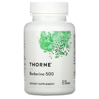 Thorne Research, بربرين 500، 60 كبسولة