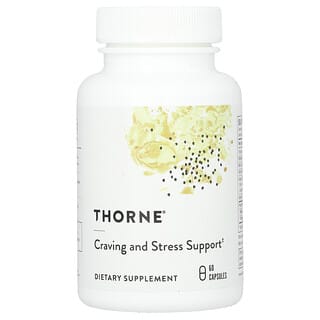 Thorne, Craving and Stress Support, 60 kapsułek