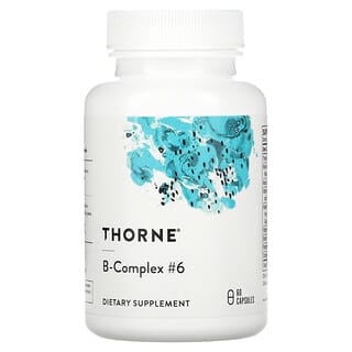 Thorne Research, مركب فيتامين B #6، 60 كبسولة