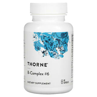 Thorne Research, Complexe de vitamines B n° 6, 60 capsules