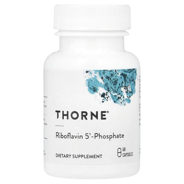 Thorne Riboflavin 5' Phosphate, 36.5 mg, 60 Capsules
