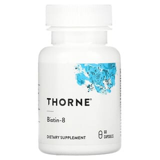 Thorne Research, Биотин-8, 60 капсул
