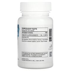 Thorne, Vitamin B12 as Methylcobalamin, 60 Capsules
