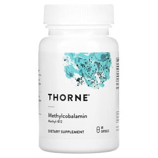 Thorne Research, ميثيل الكوبالامين، 60 كبسولة نباتية