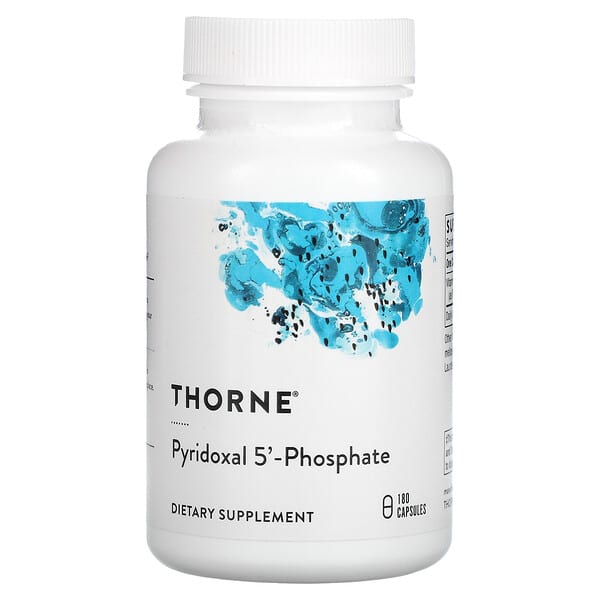 Thorne, Pyridoxal 5'-Phosphate, 180 Capsules