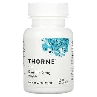 Thorne Research, 5-MTHF, 5 mg, 60 Capsules