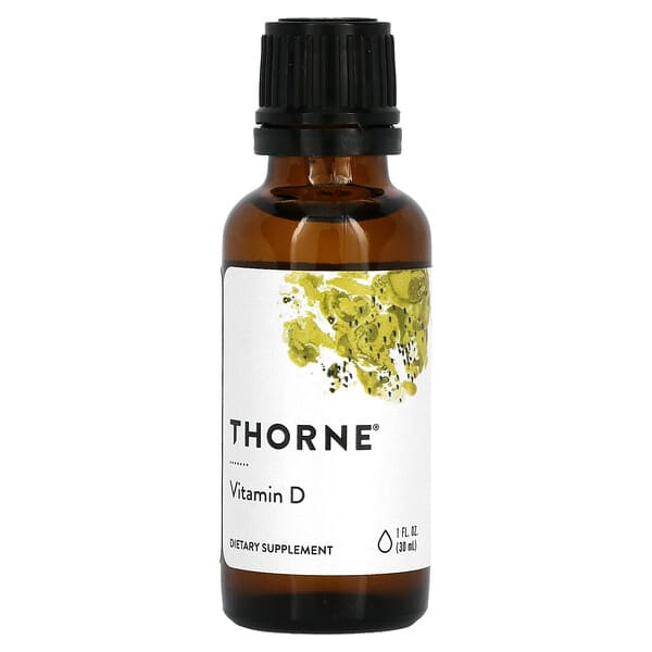 Thorne‏, سائل فيتامين د، أونصة واحدة سائلة (30 مل)