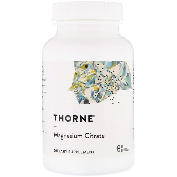 Thorne, Magnesium Citrate, 90 Capsules (Discontinued Item)