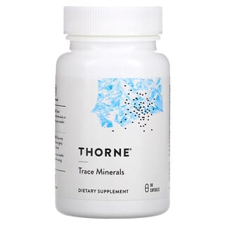 Thorne, Trace Minerals, Spurenelemente, 90 Kapseln