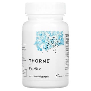 Thorne Research, Pic-Mins, 90 Capsules