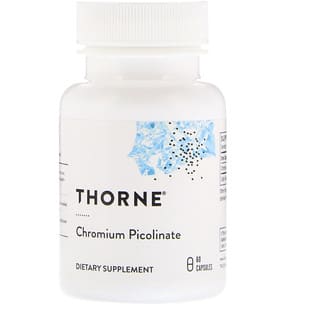 Thorne Research, كروم بيكولينات، 60 كبسولة