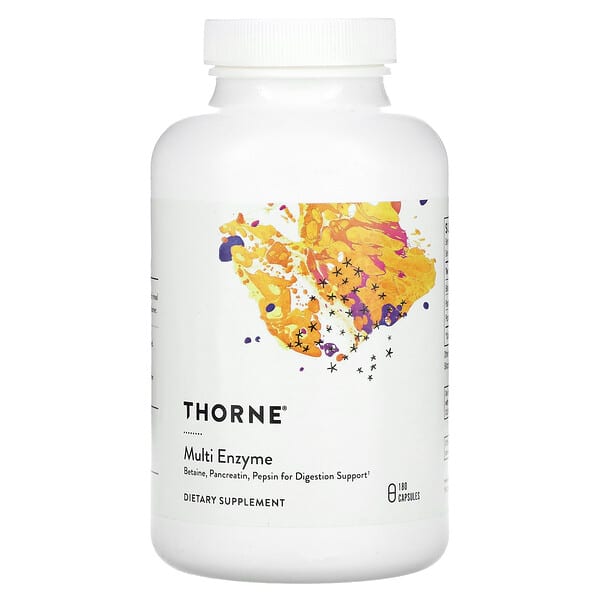 Thorne, 多種酶，180 粒膠囊