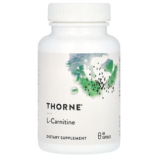 Thorne, L-карнітин, 60 капсул