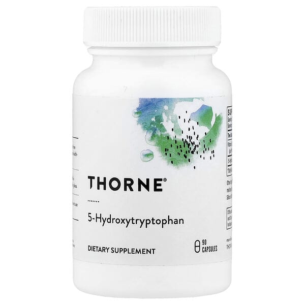 Thorne, 5-Hidroksitriptofan, 90 Kapsül