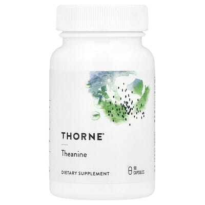 Thorne, Theanine, 90 Capsules (200 mg per capsule)