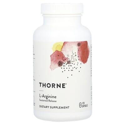 Thorne, L-Arginine, 120 Capsules (500 mg per capsule)