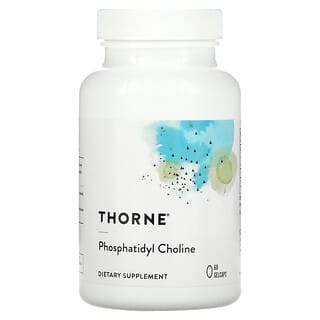 Thorne, Fosfatidil Colina, 60 cápsulas de gel