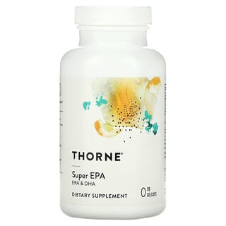 Thorne Research, Super EPA, EPA & DHA, 90 Gelkapseln