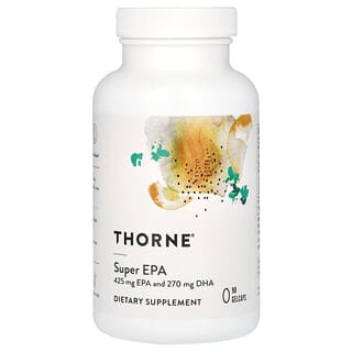 Thorne, Super EPA, 90 cápsulas de gel