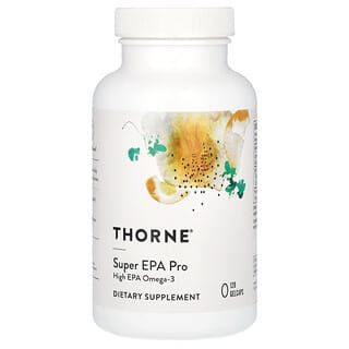 Thorne, Super EPA Pro, 120 желатиновых капсул