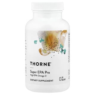 Thorne, Super EPA Pro, 120 желатиновых капсул