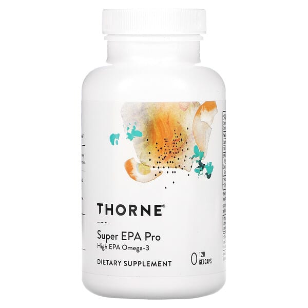 Thorne Research, Super EPA Pro, 120 Gelcaps