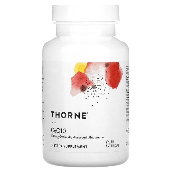 Thorne, CoQ10, 100 mg, 60 Gelcaps