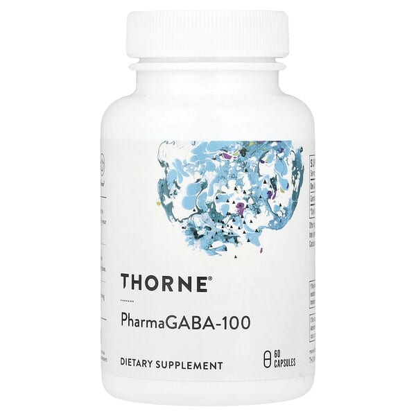 PharmaGABA-100, 60 Capsules (100 mg per Capsule)