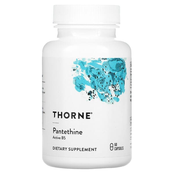 Thorne, Pantethine, 60 cápsulas