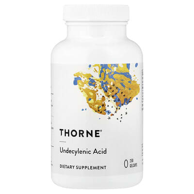 Thorne, Undecylenic Acid, 250 Caplets (50 mg each caplet)
