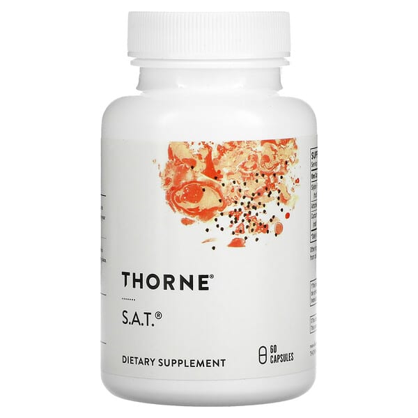 Thorne, S.A.T., 60 капсул