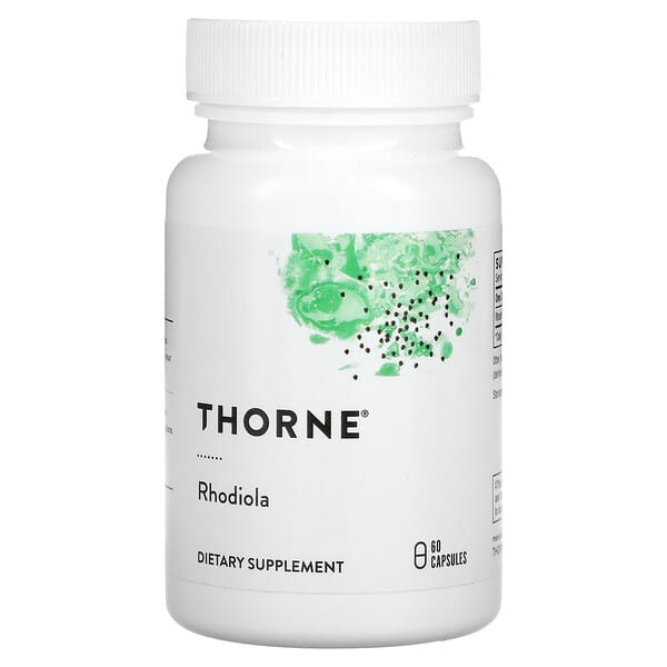 Thorne Research‏, روديولا، 60 كبسولة نباتية