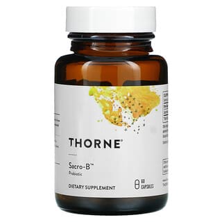 Thorne Research, Sacro-B, пробиотик, 60 капсул