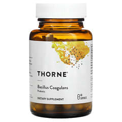 Thorne, Пробиотик Bacillus Coagulans, 60 вегетарианских капсул