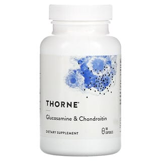 Thorne Research, Glucosamina y condroitina, 90 cápsulas
