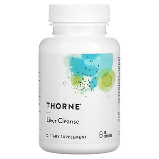 Thorne Research, Liver Cleanse, 60 cápsulas
