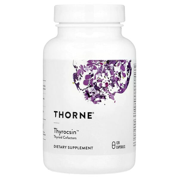 Thyrocsin™, Thyroid Cofactors, 120 Capsules