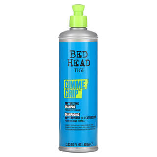 TIGI, Bed Head, Gimme Grip, Texturizing Shampoo, For Lifeless Hair, 13.53 fl oz (400 ml)