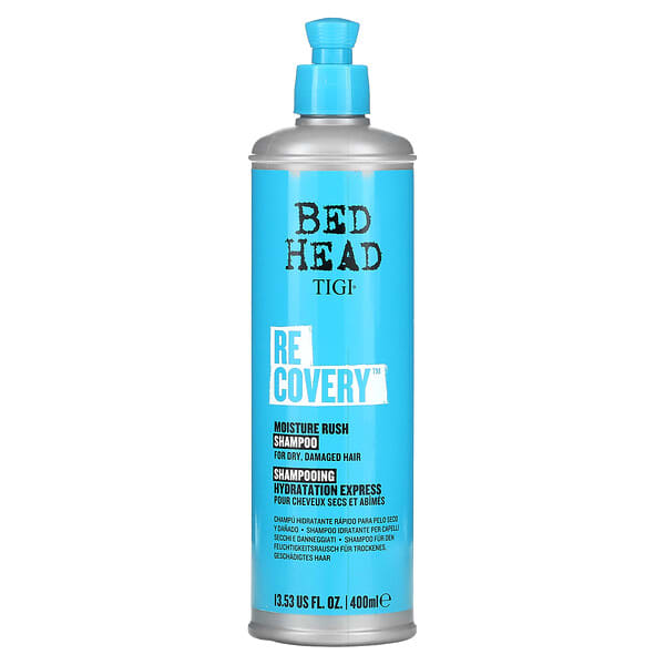 TIGI, Bed Head, Recovery, Moisture Rush Shampoo, For Dry, Damaged Hair