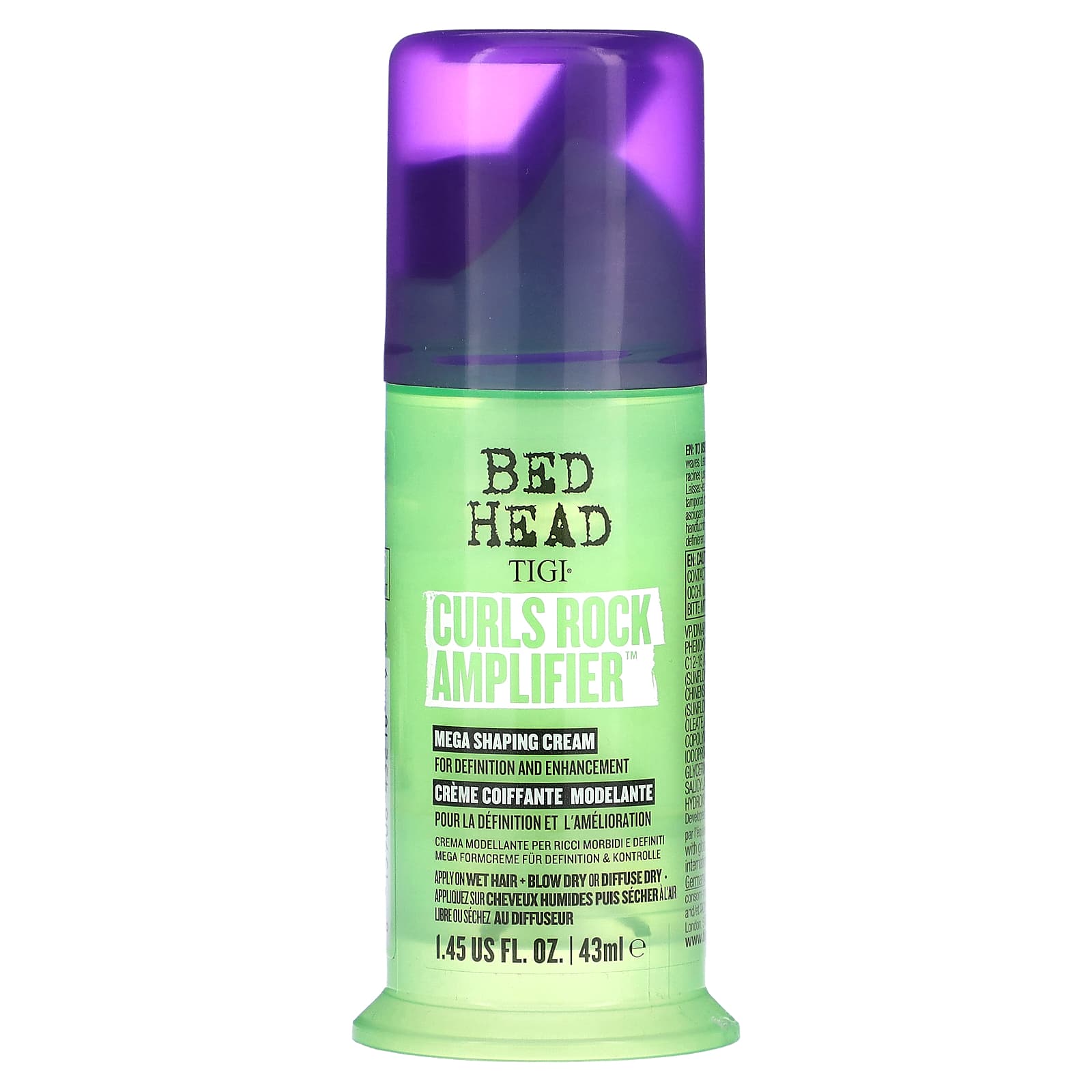 TIGI, Bed Head, Curls Rock Amplifier, Mega Shaping Cream, 1.45 fl oz ...