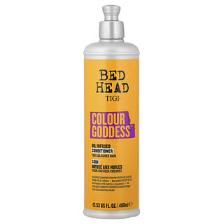 TIGI, Bed Head, Color Goddess, Acondicionador con aceite, Para cabello teñido, 400 ml (13,53 oz. Líq.)