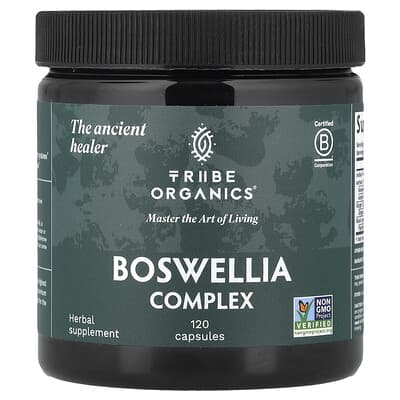 Tribe Organics, Frankincense Complex, 120 Capsules
