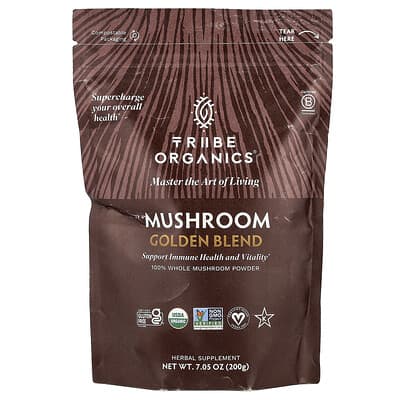 Tribe Organics, Mushroom Golden Blend, 7.05 oz (200 g)