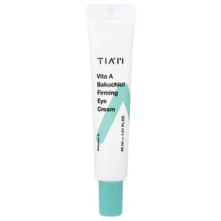 Tiam, Crema reafirmante para el contorno de los ojos Vita A Bakuchiol, 30 ml (1,01 oz. Líq.)