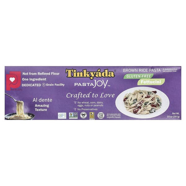 Tinkyada, Brown Rice Pasta, Fettuccini, 14 oz (397 g)