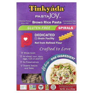 Tinkyada, Brown Rice Pasta Gluten Free Spirals, 16 oz