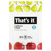 Fruit Bar, Apple + Pear, 12 Bars, 1.2 oz (35 g) Each