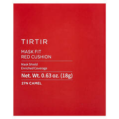 TIRTIR, Mask Fit Red Cushion, кушон, 27N Camel, 18 г (0,63 унции)