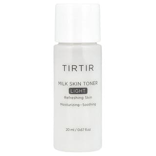 TIRTIR, Milk Skin Toner, Light, Gesichtswasser mit Milch, Light, 20 ml (0,67 fl. oz.)